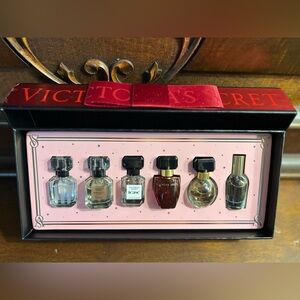 Victoria's Secret Fragrance Set - Black, Pink, and Gold (6)
